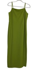Melloday Apple Green Cocktail Midi Dress XL Stretch Sexy Bodycon Rave Y2k Party