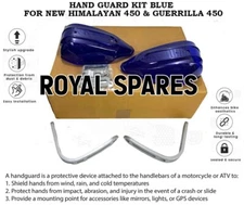 "HAND GUARD KIT, BLUE" FIT FOR ROYAL ENFIELD NEW HIMALAYAN 450 & GUERRILLA 450