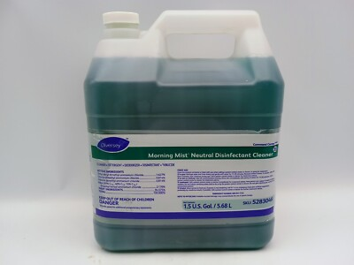 #ad Diversey Quaternary Neutral Disinfectant Cleaner Morning Mist 331.5 Gal 5283046 $44.95