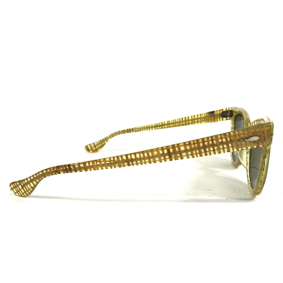 Винтажные солнцезащитные очки Bausch & Lomb Ray-Ban прозрачные желтые соломенные оправы ободок с рожком - Изображение 3 из 4