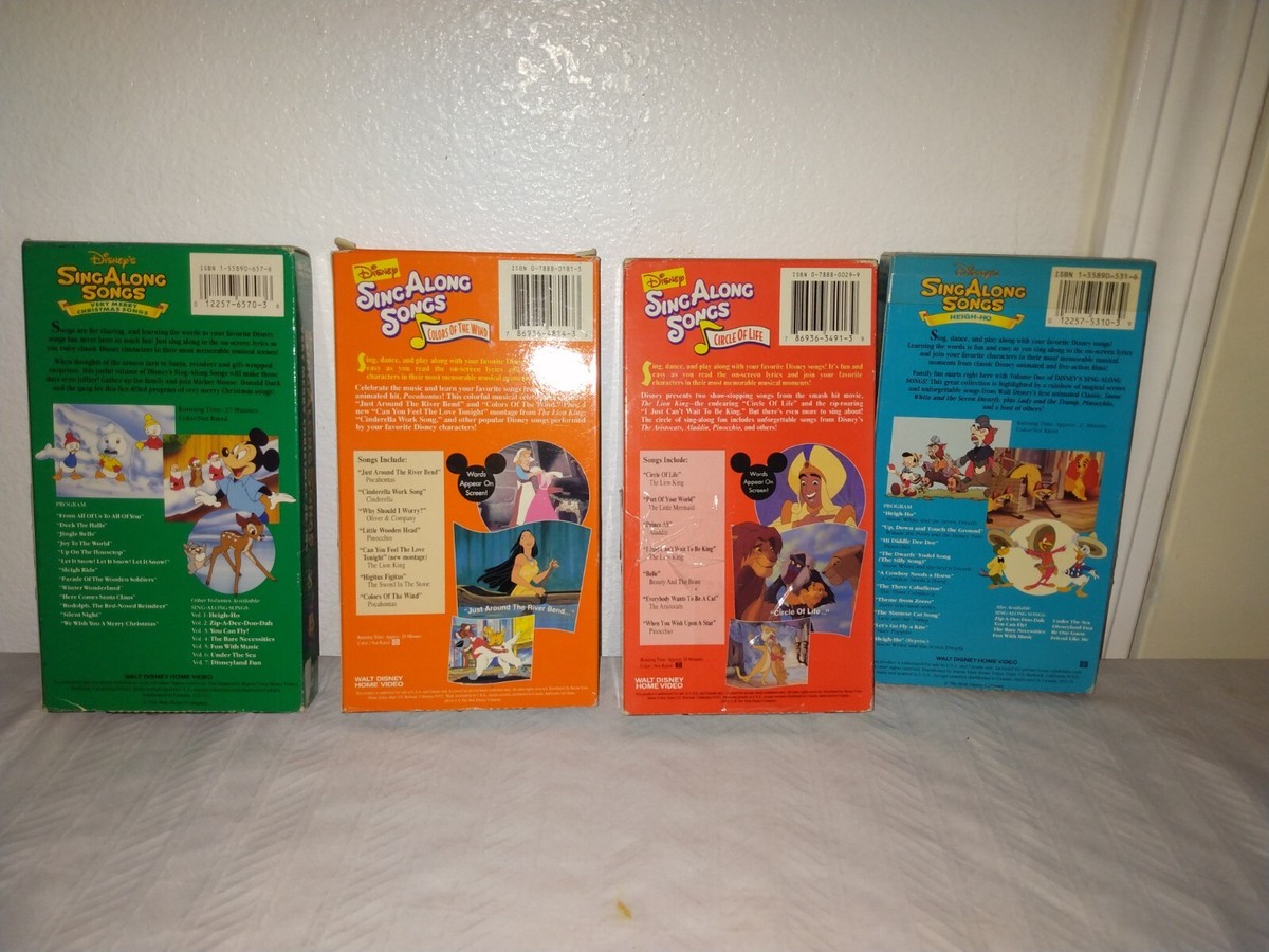 Disney Sing Along Songs Heigh-Ho, Circle Of Life Christmas