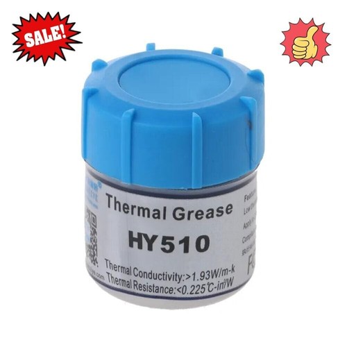 1x Grey HY510 Thermal Conductive Grease Paste GPU CPU Cooling Chipset 2024 P6N3 - Photo 2/10