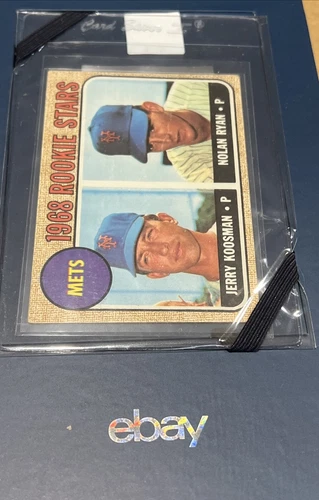 Mets Rookies, Jerry Koosman/Nolan Ryan #177 - 1968 Topps - eBay Authenticated !!