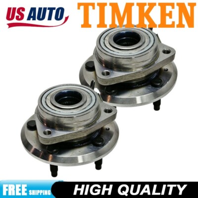 Pair TIMKEN Front Wheel Hub Bearing For 20072008 2009 Chevy EQUINOX XL-7 TORRENT