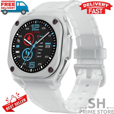 Smart Watch For Men/Women Waterproof Smartwatch Bluetooth Samsung iPhone Android