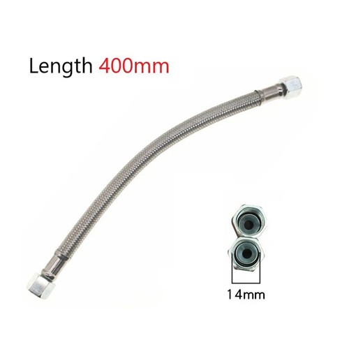 400mm Air Compressor Intake Tube Air Pump Check Valve Stainless Steel Hose New - Picture 6 of 50