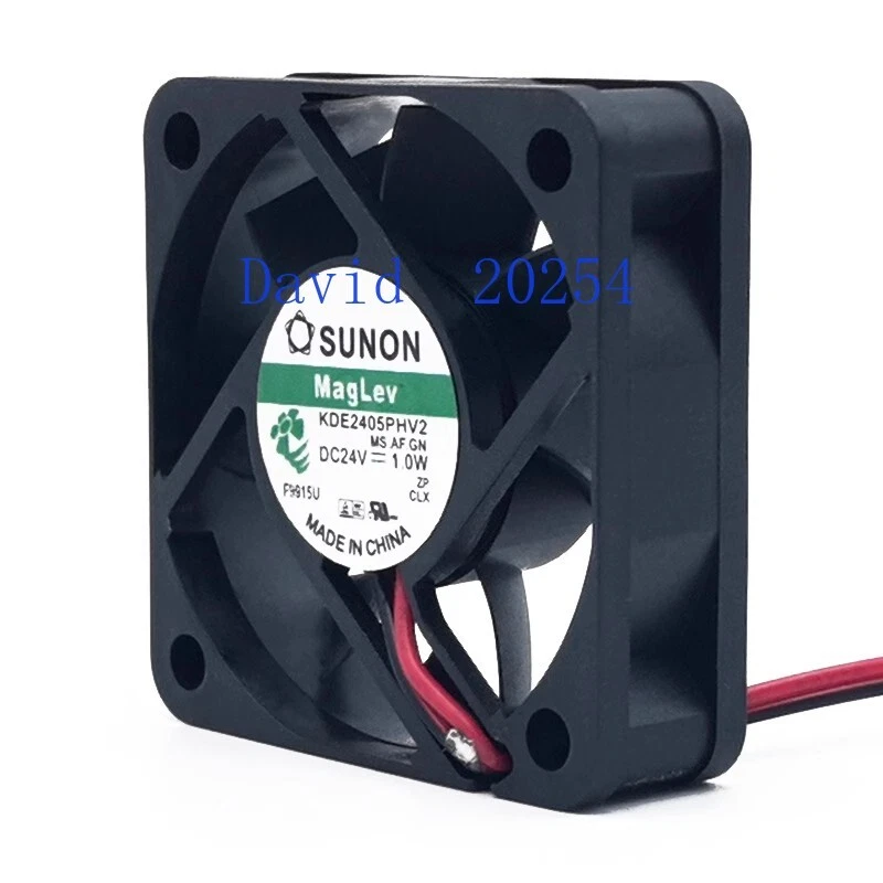 SUNON 5CM 5015 DC24V 1.0W KDE2405PHV2 2-wire magnetic levitation cooling fan - Image 3 of 4