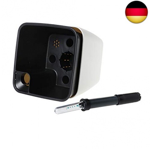T4U 13cm Klein Plastik Selbstbewässerung Blumentopf Eckig Weiß mit W - Bild 7 von 7
