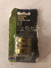 Nelson Brass Fitting Garden Hose Connector 4873 For 34 Nh F X 34 Nh Fnew Nelson Brass Fitting Garden Hose Connector 4873 For 34 Nh F X 34 Nh Fnew