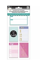 Happy Planner Journaling Stickers Medium Flip Stickers 5/Sheets - Productivity