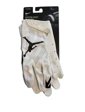 Nike Jordan Vapor Knit 3.0 Football Gloves White/Black CJ9849-102