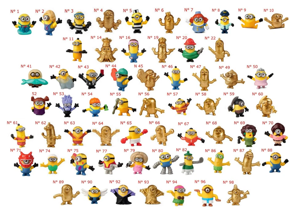 ♥ Neuf emballé Les Minions 2 Happy Meal Mc Donald figurine jouet Mac Do Mc Do - Photo 1/1