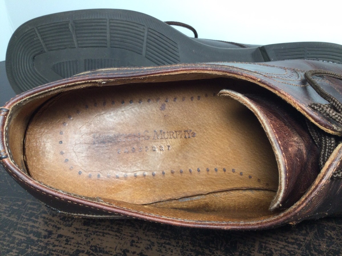 Johnston & Murphy Passport Brown Leather Size 12 M 20-1620