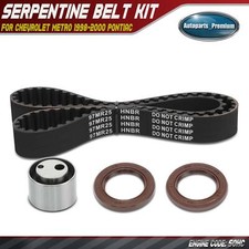 Timing Belt Component Kit For Chevrolet Metro 1998-2000 Pontiac Firefly 1.0l