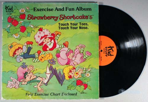 Strawberry Shortcake Exercise And Fun Album 1981 Vinyl Lp Play Graded Ebay