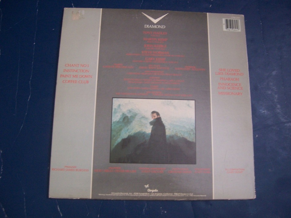 80s synth pop LOT of early SPANDAU BALLET (2) US CHRYSALIS BOTH PROMO