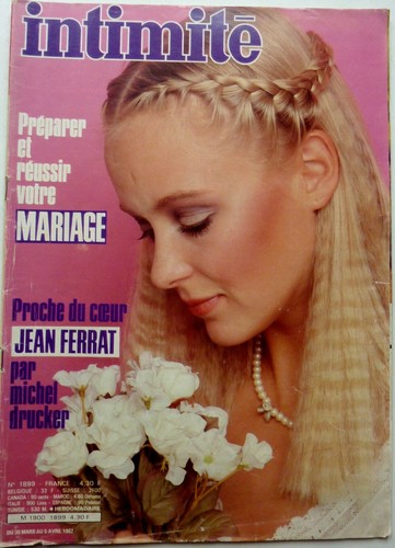 Magazine rare INTIMITE 1982: JEAN FERRAT_ROGER GICQUEL - Picture 2 of 2