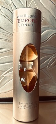 Laura Biagiotti TEMPORE DONNA 100 ml Eau de Parfum Spray Gold Edition , Rarität