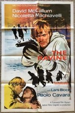 David McCallum Machiavelli RAVINE 1970 27x41 Org Movie Poster 1166
