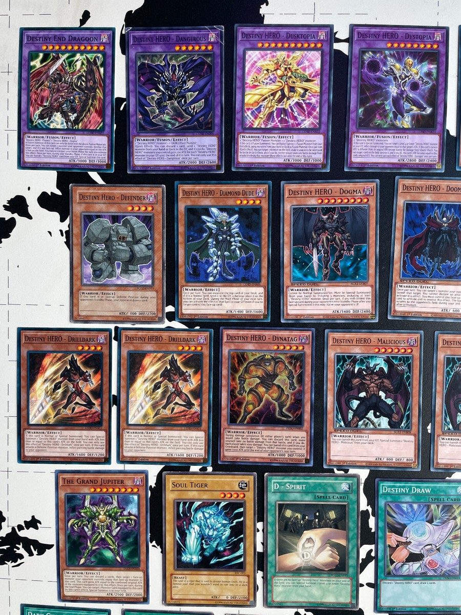 Yugioh GX Character Decks including Jaden Aster Alexis Chazz Syrus Zane  Axel