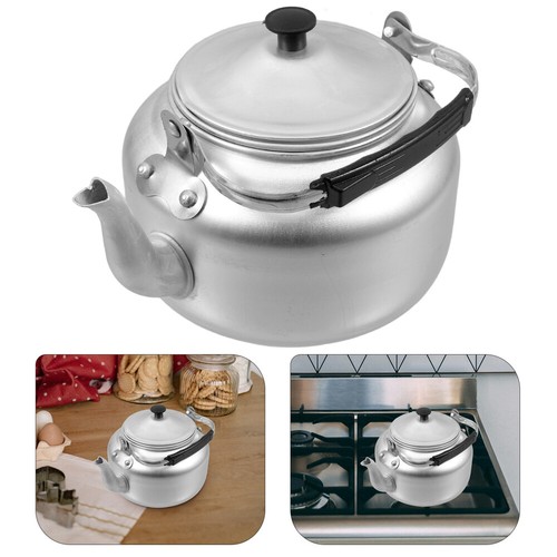 Théière à café Théière de Camping Portable 1,6L Bouilloire de Barbecue