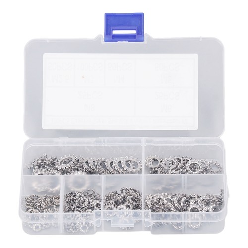 300Pcs External Tooth Star Lock Washer M2.5 M3 M4 M5 M6 M8 Star Lock