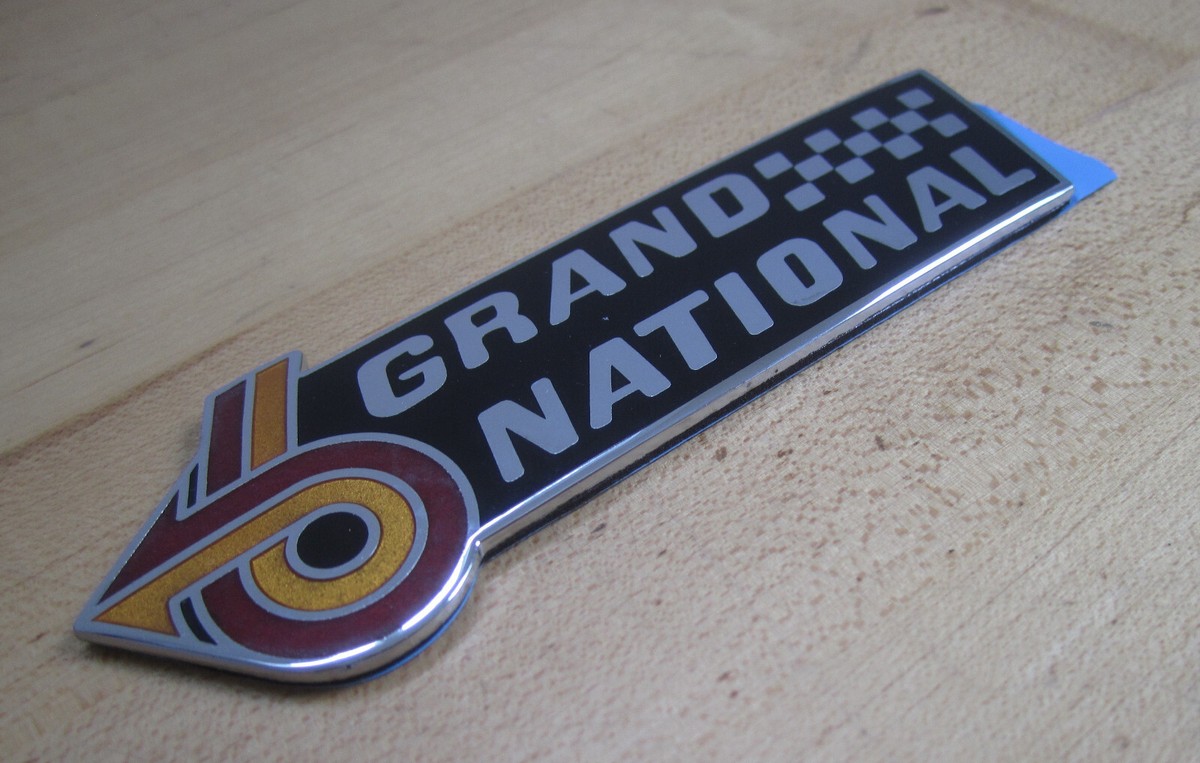 1982-1987 Buick Grand National GM Fender or Trunk Lid Emblem