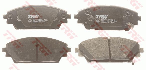 TRW Sinter Track Racing MCB755SRQ Brake Pad Set For