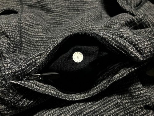 Chaqueta Lululemon Base Runner para mujer 6 Pullover Piqué Negro Blanco 1/4 Cremallera - Imagen 21 de 21