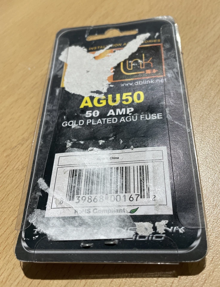 Db Link AGU50 Gold Plated Fuses, 4-Pack - Image 2 of 3