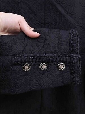 CHANEL 2021 Métiers D'Art 21A Jacquard Little Black Jacket CHANEL 2021 Métiers D'Art 21A Jacquard Little Black Jacket