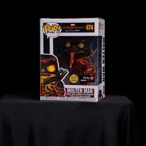 Funko Pop! Vinyl: Marvel - Molten Man (Glow) - GameStop Exclusive #474