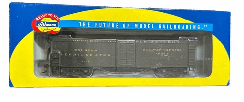 Frigorífico expreso Athearn RTR #92555 50’ D&RGW #1604 NUEVO EN CAJA | Condition: New