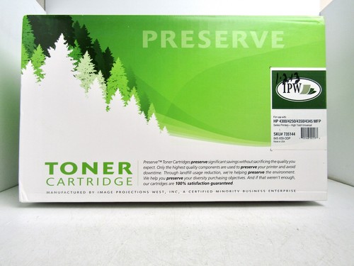 IPW Preserve Compatible Toner Cartridge For HP 4300/4250/4350/4345 MFP - NEW