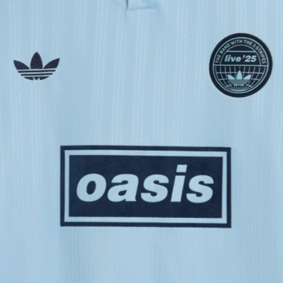 Oasis Live '25 x Adidas ,Tour Jacquard Jersey | Blue | Large