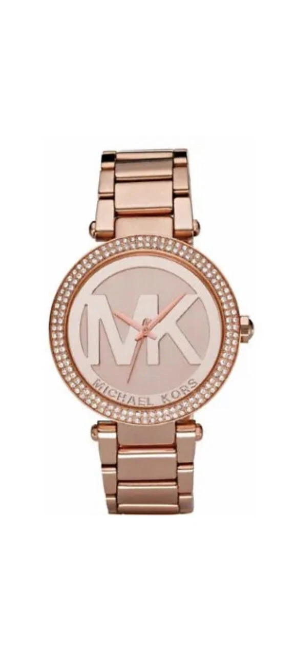 Orologio Donna Michael Kors Parker Quadrante Oro Rosa Acciaio Quarzo MK5865