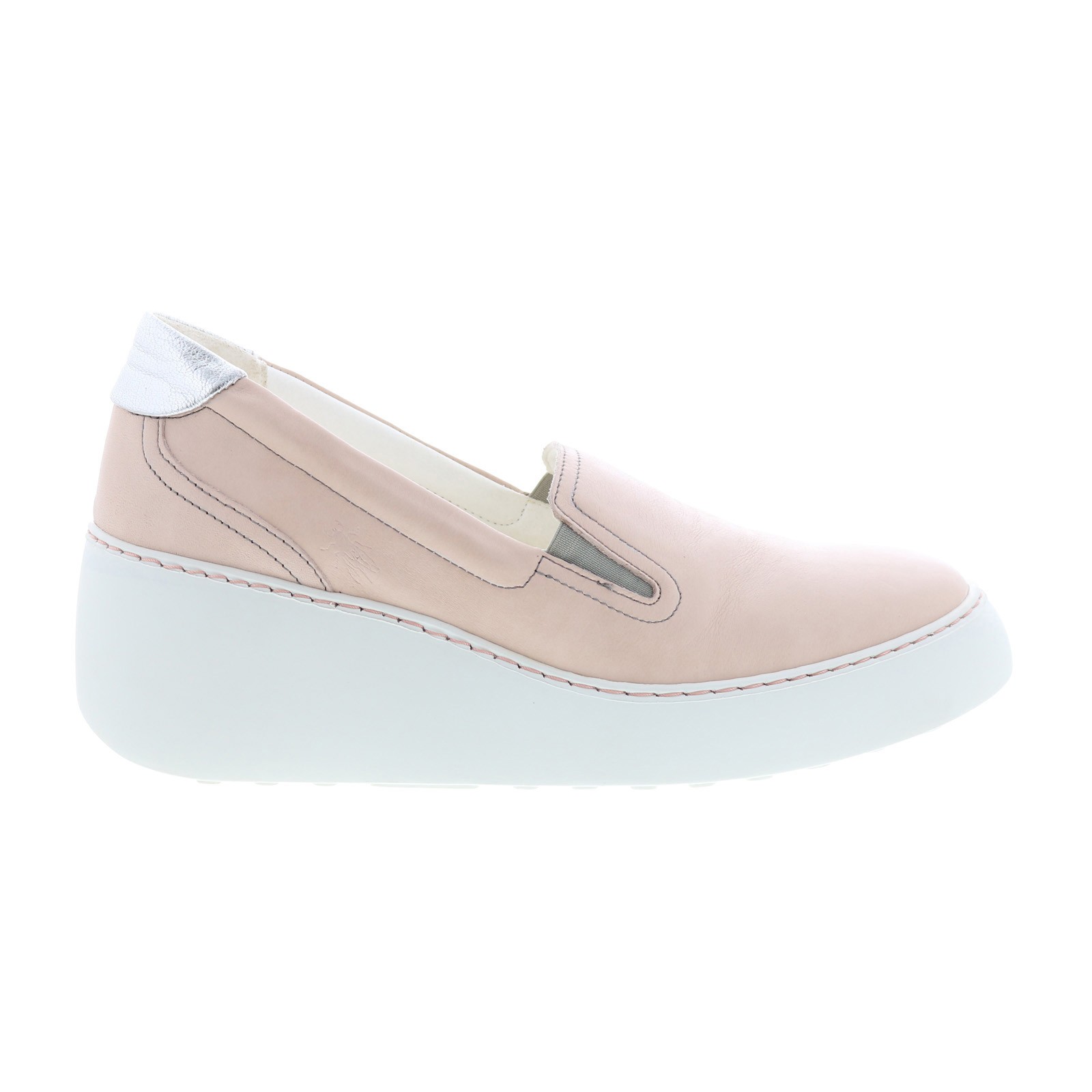 Fly London Deca DECA459FLY-002 Womens Pink Loafers - Slip Ons Casual Shoes 42