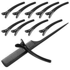 Lightweight Hairdressing Clips 13pcs Duckbill for Salon and Personal Use