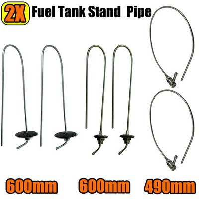 2X Car Fuel Tank Stand Pipe Pick Up Diesel Metal For Webasto Eberspacher Heater