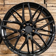 19 Zoll Alufelgen RW01 für Skoda Superb III II 3T 3V iV Octavia NX RS Schwarz