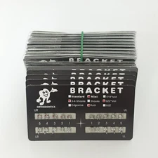 1-500Set Dental Orthodontic Metal MIM Monoblock Brackets Mini Roth 022 345 hooks