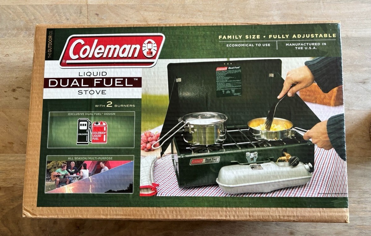 Coleman Dual Fuel Campstove 424 BRAND NEW | eBay