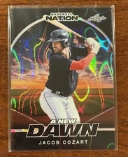 JACOB COZART 2025 LEAF BASEBALL NATION A NEW DAWN TRUE 1/1 GUARDIANS