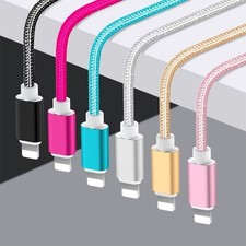 USB Charging Cable for iPhone 11 12 13 14 Pro Max XS XR 8 Plus iPod Charger Cord