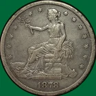 1878-S Trade Dollar Extremely Fine XF Coin #38060