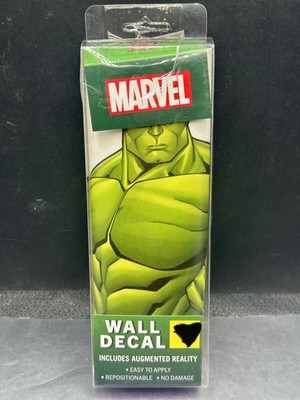 Marvel Hulk Wall Decal Augmented Reality Action Reusable Peel Stick NEW