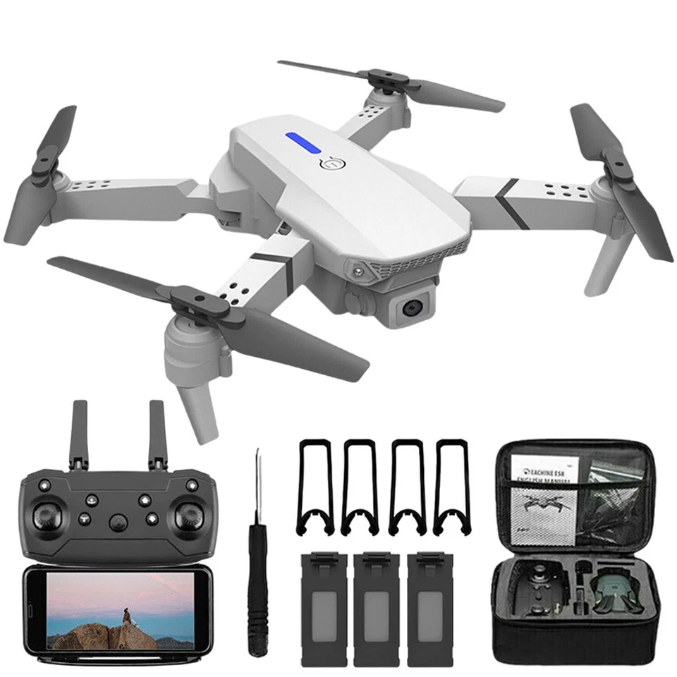 4K WiFi Drohne mit 2 Kameras - Automatische Rückkehrfunktion, Quadrocopter - Bild 2 von 4