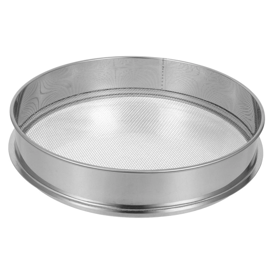 Siebschaufel Metall Sandsieb Bodensieb Garten Aus Edelstahl - Bild 2 von 4