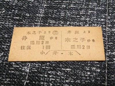 Igasa Railway Ibarakinoko round-trip ticket abolished #38ffa6