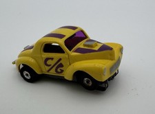 1960  s Aurora Ho Slot Car Yellow Thunder Jet Willys Tested 